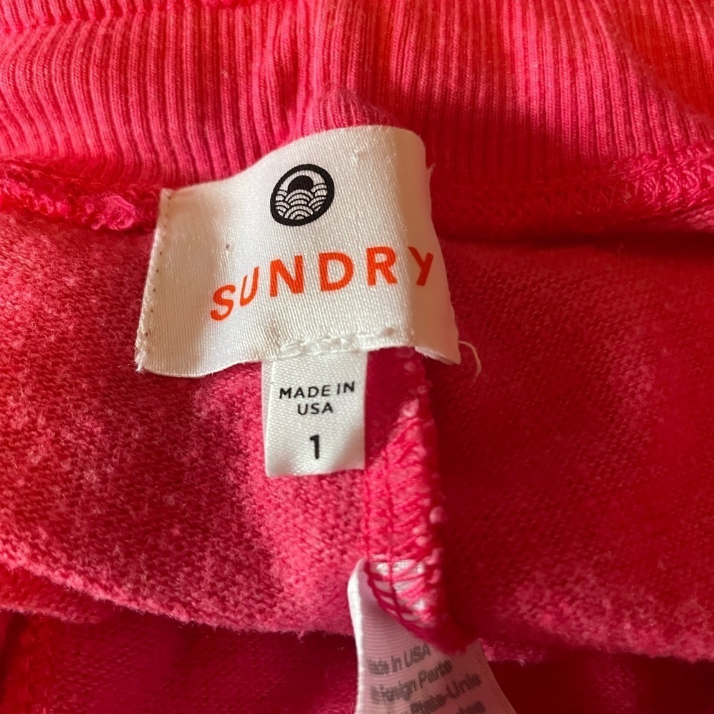 Sundry elastic waist cargo pants - Picture 5 of 5